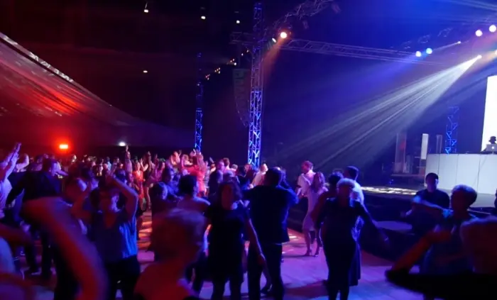 Scena podczas jubileuszu 30-lecia LUG Light