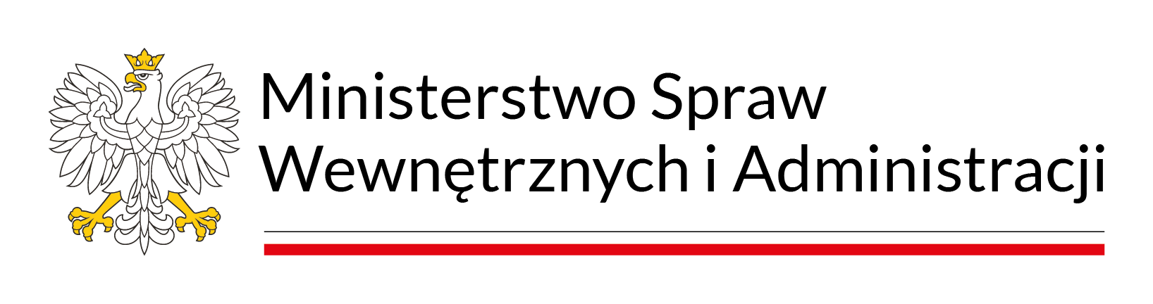 Logo Ministerstwo Spraw Wewnętrznych i Administracji